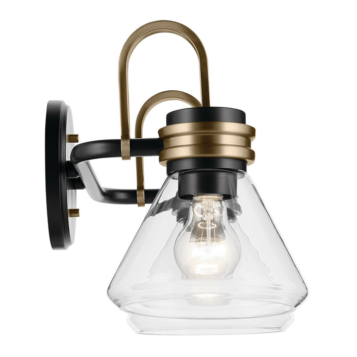 Myhouse Lighting Kichler - 55154BKCLR - Two Light Bath - Farum - Black