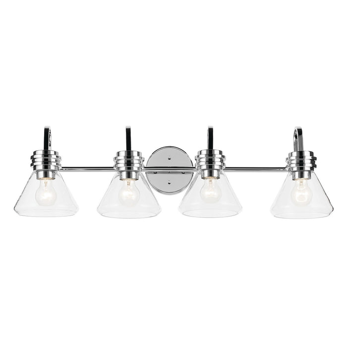 Myhouse Lighting Kichler - 55156CHCLR - Four Light Bath - Farum - Chrome