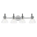 Myhouse Lighting Kichler - 55156CHCLR - Four Light Bath - Farum - Chrome