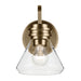 Myhouse Lighting Kichler - 55153CPZCLR - One Light Wall Sconce - Farum - Champagne Bronze