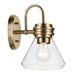 Myhouse Lighting Kichler - 55153CPZCLR - One Light Wall Sconce - Farum - Champagne Bronze