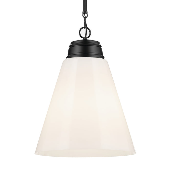 Myhouse Lighting Kichler - 52662BK - One Light Pendant - Marsailli - Black