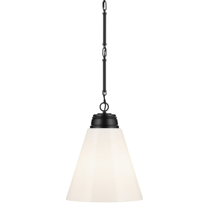 Myhouse Lighting Kichler - 52662BK - One Light Pendant - Marsailli - Black