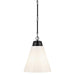 Myhouse Lighting Kichler - 52662BK - One Light Pendant - Marsailli - Black