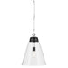 Myhouse Lighting Kichler - 52662BKCLR - One Light Pendant - Marsailli - Black