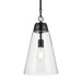 Myhouse Lighting Kichler - 52661BKCLR - One Light Pendant - Marsailli - Black