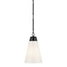 Myhouse Lighting Kichler - 52661BK - One Light Pendant - Marsailli - Black