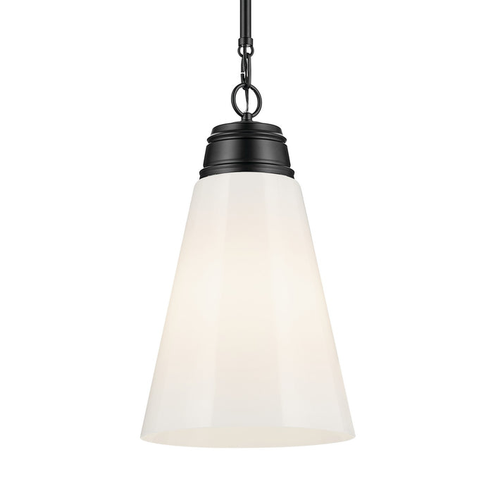 Myhouse Lighting Kichler - 52661BK - One Light Pendant - Marsailli - Black