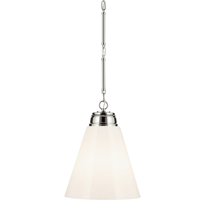 Myhouse Lighting Kichler - 52662PN - One Light Pendant - Marsailli - Polished Nickel