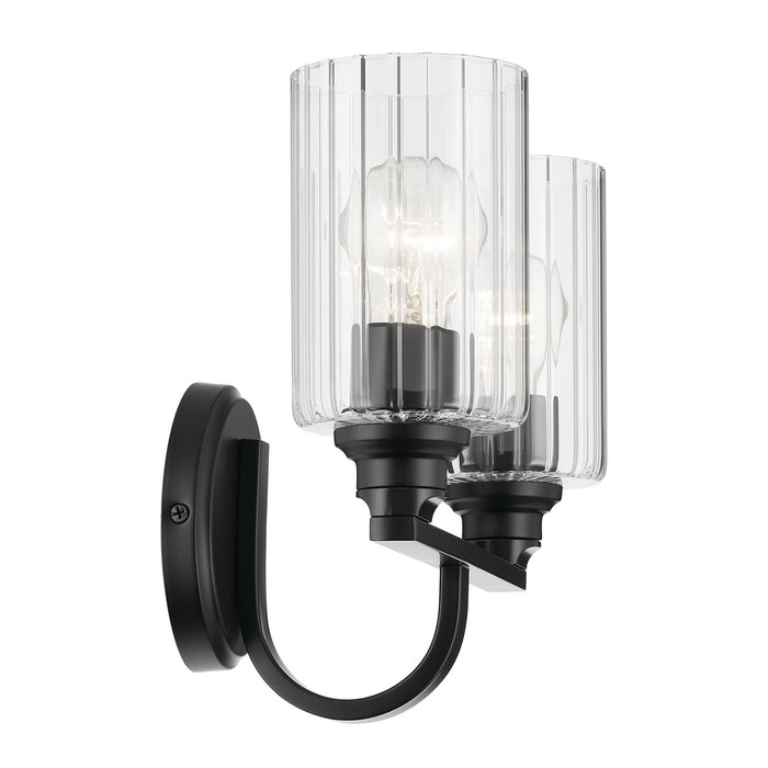Myhouse Lighting Kichler - 55225BKFLU - Two Light Bath - Gioe - Black