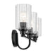 Myhouse Lighting Kichler - 55226BKFLU - Three Light Bath - Gioe - Black