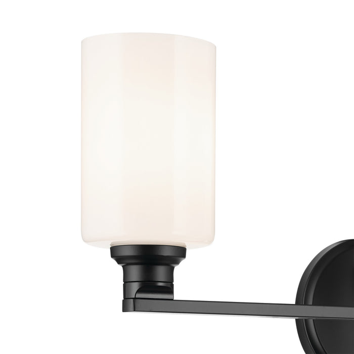 Myhouse Lighting Kichler - 55226BK - Three Light Bath - Gioe - Black
