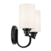 Myhouse Lighting Kichler - 55225BK - Two Light Bath - Gioe - Black