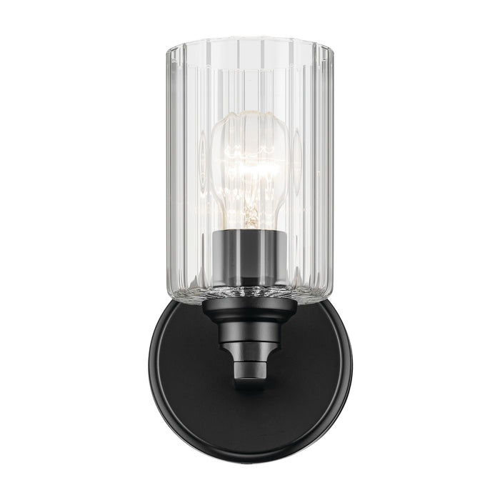 Myhouse Lighting Kichler - 55224BKFLU - One Light Wall Sconce - Gioe - Black