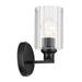 Myhouse Lighting Kichler - 55224BKFLU - One Light Wall Sconce - Gioe - Black