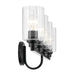 Myhouse Lighting Kichler - 55227BKFLU - Four Light Bath - Gioe - Black