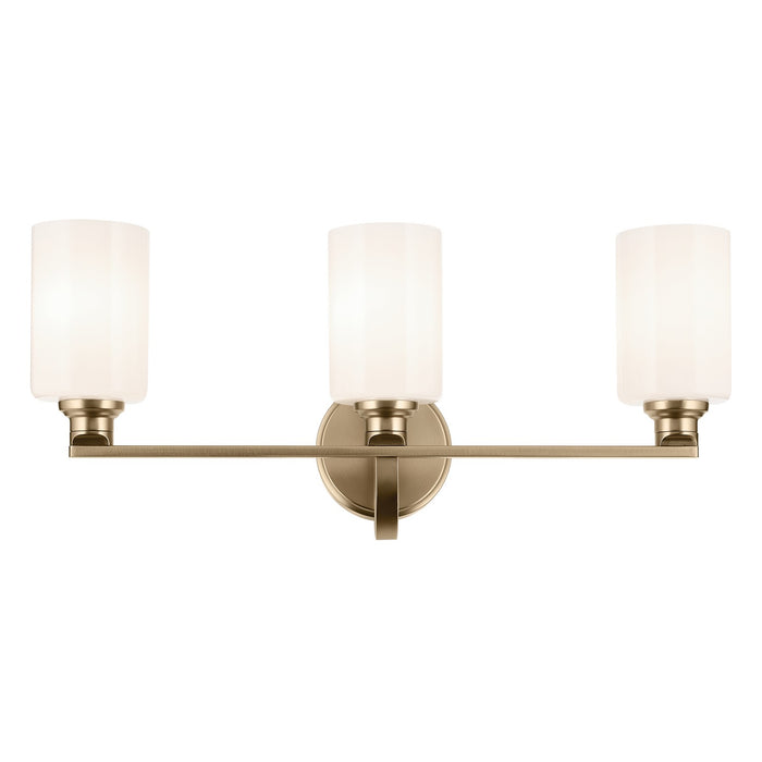 Myhouse Lighting Kichler - 55226CPZ - Three Light Bath - Gioe - Champagne Bronze