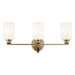Myhouse Lighting Kichler - 55226CPZ - Three Light Bath - Gioe - Champagne Bronze