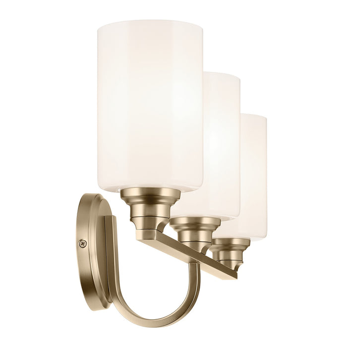 Myhouse Lighting Kichler - 55226CPZ - Three Light Bath - Gioe - Champagne Bronze