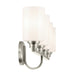 Myhouse Lighting Kichler - 55227NI - Four Light Bath - Gioe - Brushed Nickel