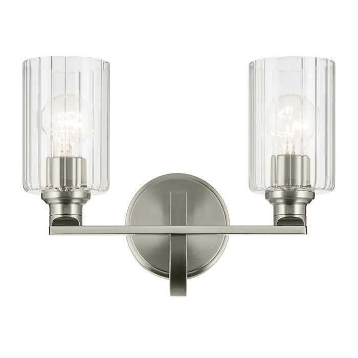 Myhouse Lighting Kichler - 55225NIFLU - Two Light Bath - Gioe - Brushed Nickel