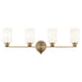 Myhouse Lighting Kichler - 55227CPZ - Four Light Bath - Gioe - Champagne Bronze