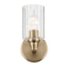 Myhouse Lighting Kichler - 55224CPZFLU - One Light Wall Sconce - Gioe - Champagne Bronze