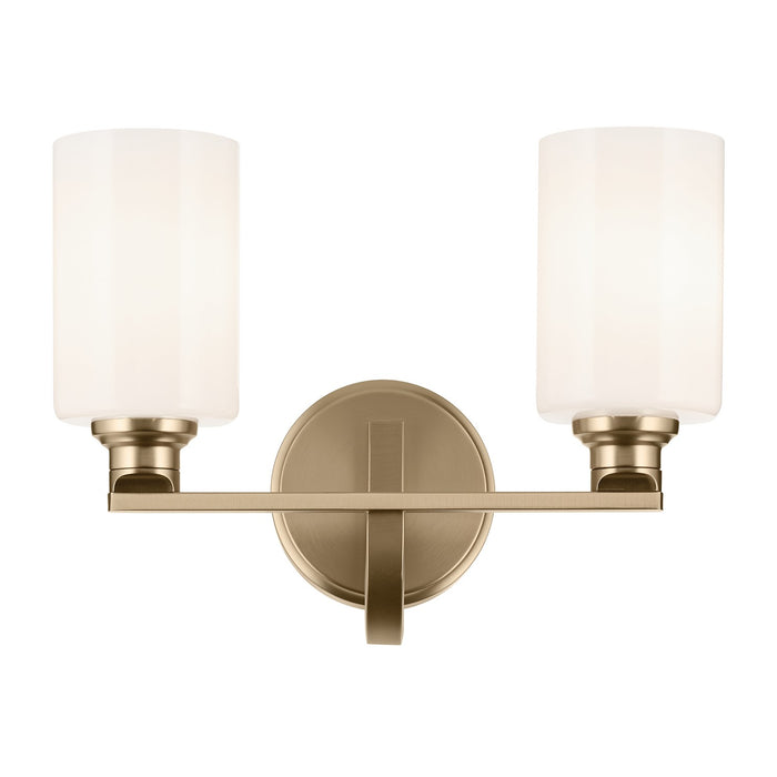 Myhouse Lighting Kichler - 55225CPZ - Two Light Bath - Gioe - Champagne Bronze