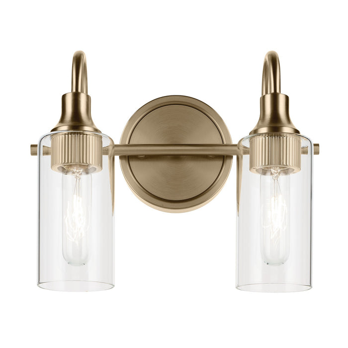 Myhouse Lighting Kichler - 55210CPZ - Two Light Bath - Kavi - Champagne Bronze