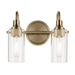 Myhouse Lighting Kichler - 55210CPZ - Two Light Bath - Kavi - Champagne Bronze