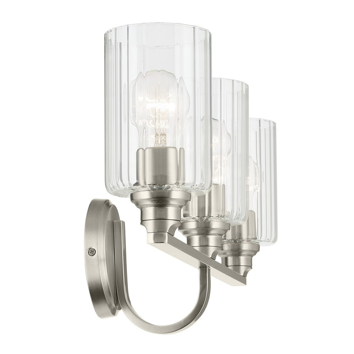 Myhouse Lighting Kichler - 55226NIFLU - Three Light Bath - Gioe - Brushed Nickel