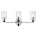 Myhouse Lighting Kichler - 55226CHFLU - Three Light Bath - Gioe - Chrome