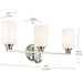 Myhouse Lighting Kichler - 55226NI - Three Light Bath - Gioe - Brushed Nickel