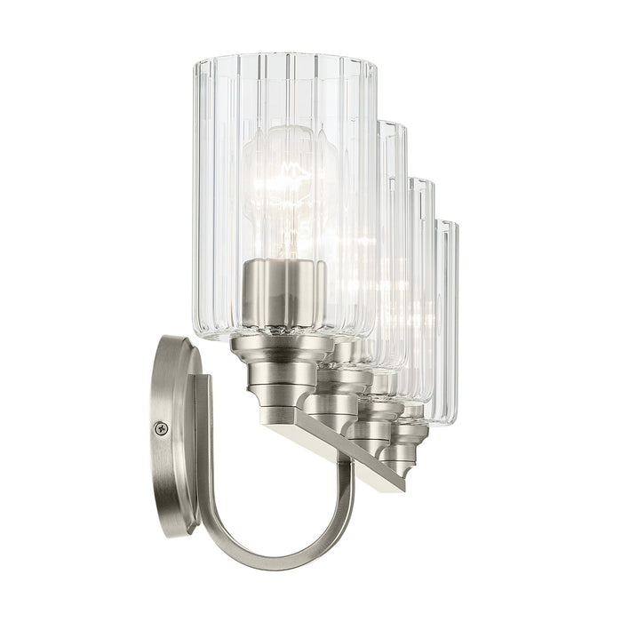 Myhouse Lighting Kichler - 55227NIFLU - Four Light Bath - Gioe - Brushed Nickel