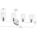 Myhouse Lighting Kichler - 55227CHFLU - Four Light Bath - Gioe - Chrome