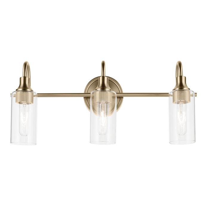 Myhouse Lighting Kichler - 55211CPZ - Three Light Bath - Kavi - Champagne Bronze