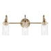 Myhouse Lighting Kichler - 55211CPZ - Three Light Bath - Kavi - Champagne Bronze