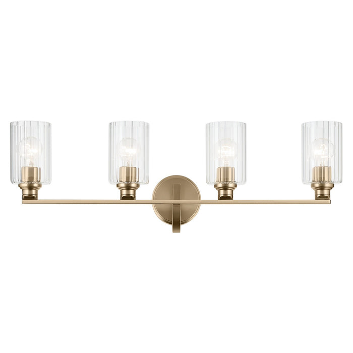 Myhouse Lighting Kichler - 55227CPZFLU - Four Light Bath - Gioe - Champagne Bronze