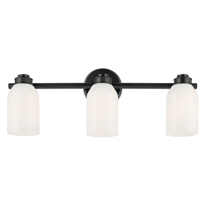 Myhouse Lighting Kichler - 55202BK - Three Light Bath - Shae - Black