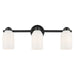 Myhouse Lighting Kichler - 55202BK - Three Light Bath - Shae - Black