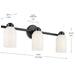 Myhouse Lighting Kichler - 55202BK - Three Light Bath - Shae - Black