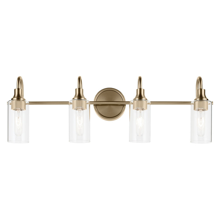 Myhouse Lighting Kichler - 55212CPZ - Four Light Bath - Kavi - Champagne Bronze