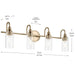 Myhouse Lighting Kichler - 55212CPZ - Four Light Bath - Kavi - Champagne Bronze