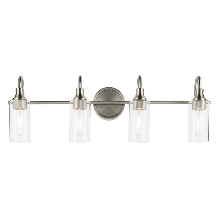 Myhouse Lighting Kichler - 55212NI - Four Light Bath - Kavi - Brushed Nickel