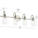 Myhouse Lighting Kichler - 55212NI - Four Light Bath - Kavi - Brushed Nickel