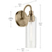 Myhouse Lighting Kichler - 55209CPZ - One Light Wall Sconce - Kavi - Champagne Bronze