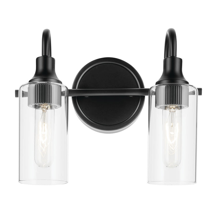 Myhouse Lighting Kichler - 55210BK - Two Light Bath - Kavi - Black