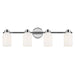 Myhouse Lighting Kichler - 55203CH - Four Light Bath - Shae - Chrome