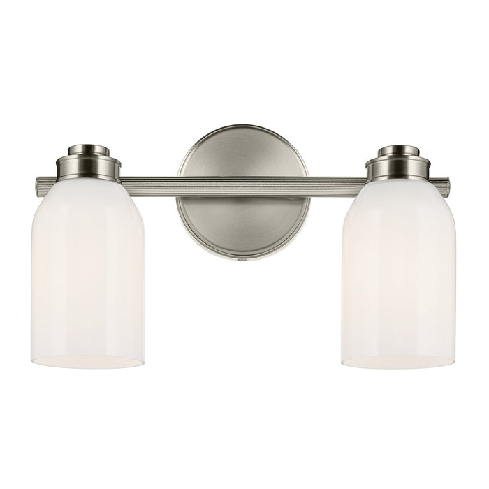 Myhouse Lighting Kichler - 55201NI - Two Light Bath - Shae - Brushed Nickel