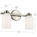 Myhouse Lighting Kichler - 55201NI - Two Light Bath - Shae - Brushed Nickel